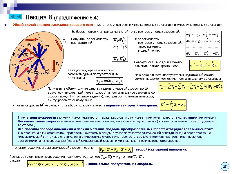 Лекция 8 (продолжение 8.4) ■       Общий случай сложного